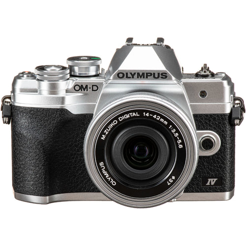 OM SYSTEM E-M10 Mark IV Mirrorless Camera with 14-42mm EZ Kit
