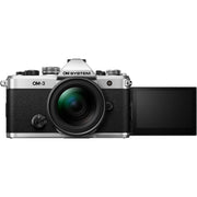 OM SYSTEM OM-3 Silver Mirrorless Camera with 12-45mm Kit
