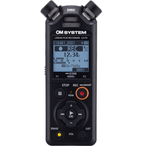 OM SYSTEM LS-P5 Linear PCM Recorder