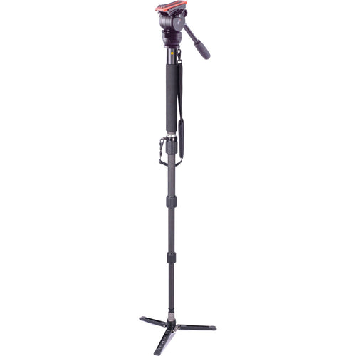 Miller AirV Fluid Head with Solo-Q Pod Base, Base Clamp Nut & Versa Camera Plate