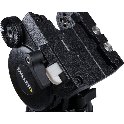 Miller CX2 Fluid Head with Solo 75 2-Stage Alloy Tripod System