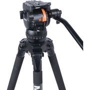 Miller CX8 Fluid Head with Solo 75 2-Stage Alloy Tripod System