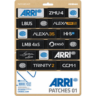 CRDBAG ARRI Embroidery Patches 01