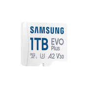 Samsung EVO Plus microSDXC UHS-I 130MB/s Memory Card with SD Adapter - V30
