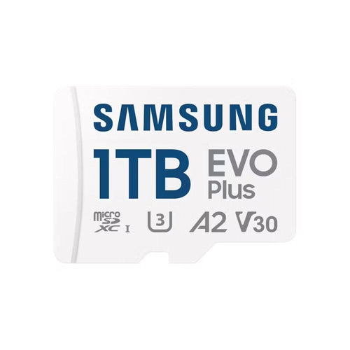 Samsung EVO Plus microSDXC UHS-I 130MB/s Memory Card with SD Adapter - V30