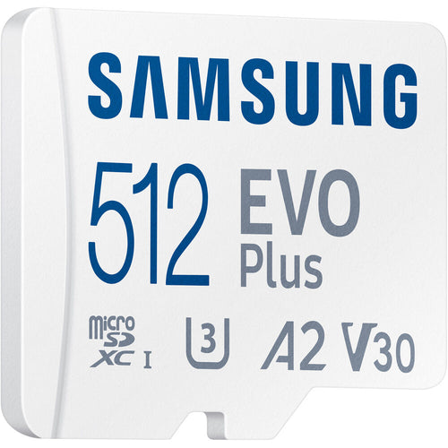 Samsung EVO Plus microSDXC UHS-I 130MB/s Memory Card with SD Adapter - V30