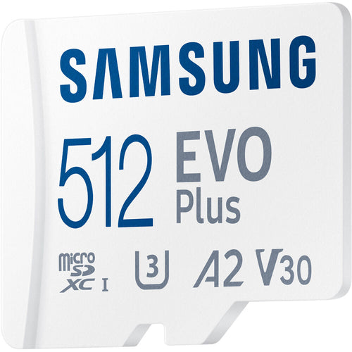Samsung EVO Plus microSDXC UHS-I 130MB/s Memory Card with SD Adapter - V30