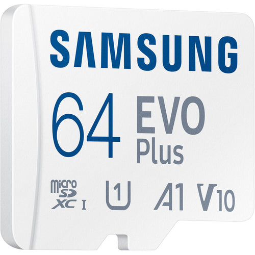 Samsung EVO Plus microSDXC UHS-I 130MB/s Memory Card with SD Adapter - V30