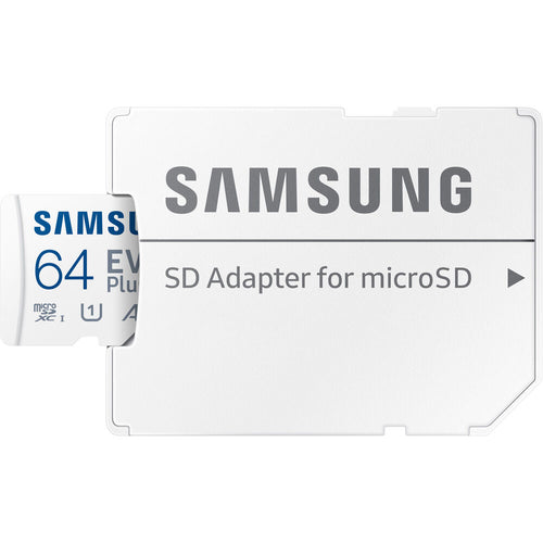 Samsung EVO Plus microSDXC UHS-I 130MB/s Memory Card with SD Adapter - V30