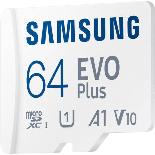 Samsung EVO Plus microSDXC UHS-I 130MB/s Memory Card with SD Adapter - V30