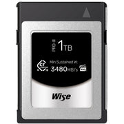 Wise 1TB PRO MK III CFexpress 4.0 Type B 3480MB/s Memory Card