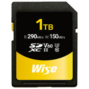 Wise 1TB SDXC UHS-II 290MB/s Memory Card - V60