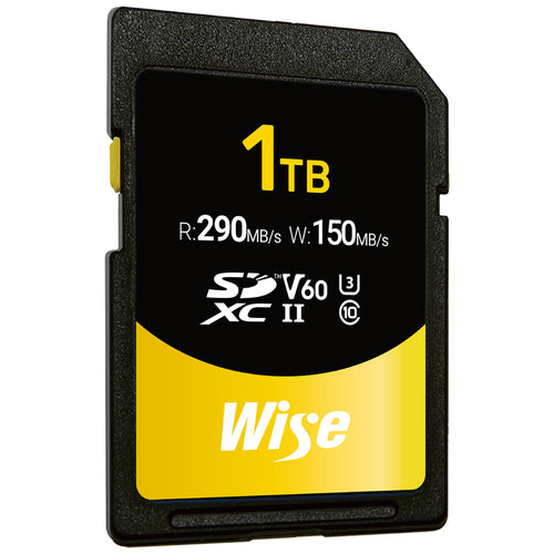 Wise 1TB SDXC UHS-II 290MB/s Memory Card - V60