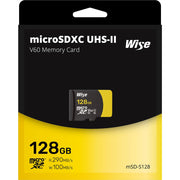 Wise Advanced 128GB UHS-II microSDXC Memory Card