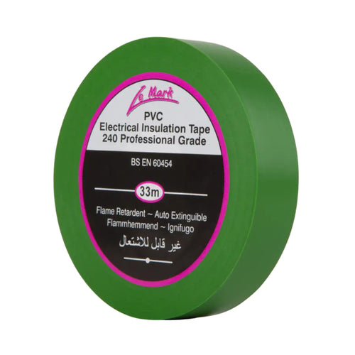 Le Mark PVC Electrical Tape (33m Roll, Multiple Colours Available)