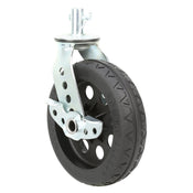 Rock N Roller 8 X 2 Rtrac Caster with Brake for R12  2pk  Black Hub