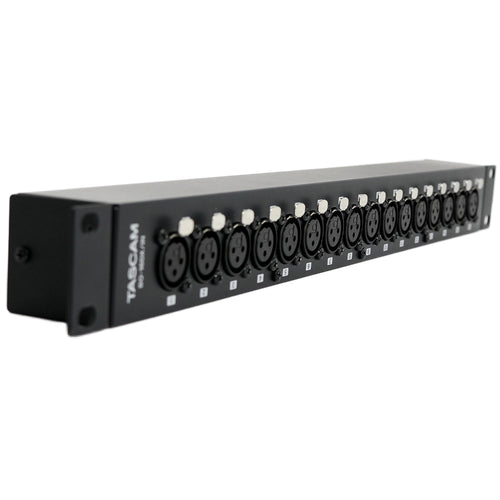Tascam Rackmount 16-Channel XLR Female to DB25 Adapter