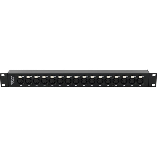 Tascam Rackmount 16-Channel XLR Female to DB25 Adapter