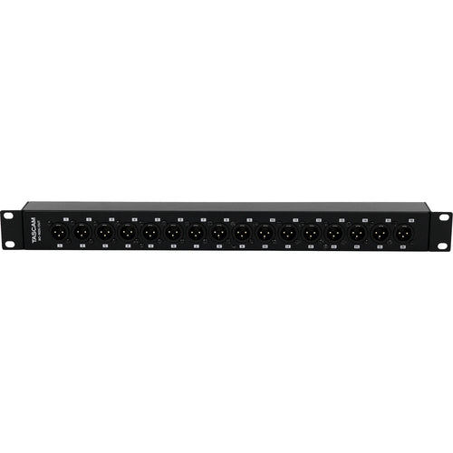 Tascam Rackmount 16-Channel DB25 to XLR Male Adapter