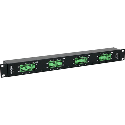 Tascam Rackmount 32-Channel DB25 to Euroblock I/O Adapter