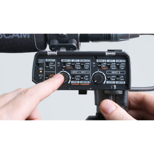 Tascam XLR Microphone Adapter Kit for Cameras (3.5mm Analogue)