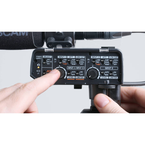 Tascam XLR Microphone Adapter Kit for Canon Cameras