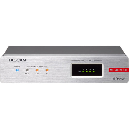 Tascam Line Output Dante Converter with Built-In DSP Mixer
