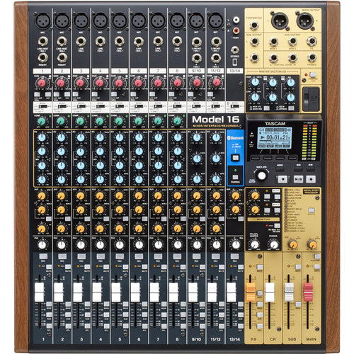 Tascam Hybrid 14-Channel Mixer, Multitrack Recorder, and USB Audio Interface