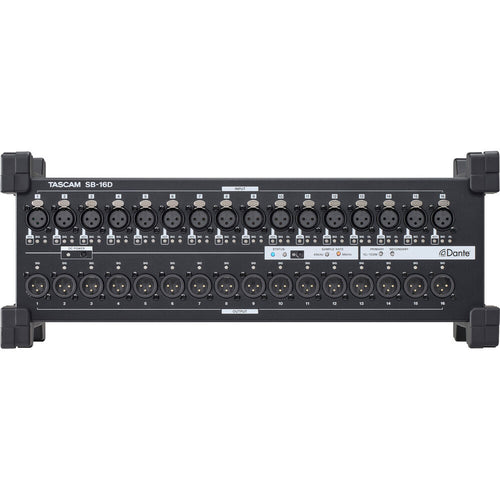 Tascam 16x16 Dante Stage Box and Audio Interface