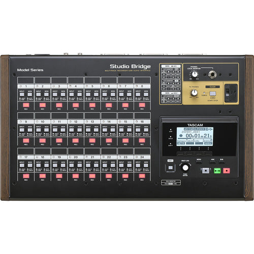 Tascam 24-Track Recorder and USB-B Audio/MIDI Interface