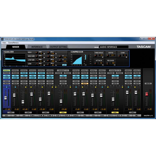 Tascam USB Audio/MIDI Interface