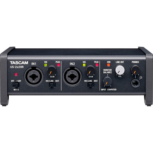 Tascam US-2x2HR USB-C Audio/MIDI Interface