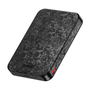 Sharge CarbonMag 10K - 10000mAh Wireless Carbon Fiber Power Bank (Complied with Qi2 Fast Wireless Charge Protocal)