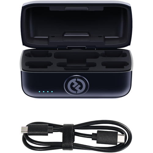 Hollyland LARK M3 Combo 4TX&2RX Wireless Microphone System with 4 Clip-On Mic/Transmitters, 1 USB Receiver & 1 Camera Receiver (2.4 GHz)