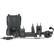 Hollyland Solidcom M1 Pro Full-Duplex Wireless Intercom System with 4 Beltpacks & Dual-Ear Headsets (1.9 GHz)