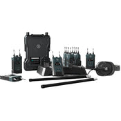 Hollyland Solidcom M1 Pro Full-Duplex Wireless Intercom System with 8 Beltpacks Single-Ear Headsets