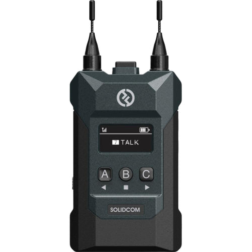 Hollyland Solidcom M1 Pro Full-Duplex Wireless Intercom System with 8 Beltpacks Single-Ear Headsets