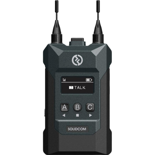 Hollyland Solidcom M1 Pro Full-Duplex Wireless Intercom System with 8 Beltpacks Single-Ear Headsets