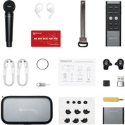 Hollyland MELO P1 Combo Wireless Handheld Microphone System (Space Grey)