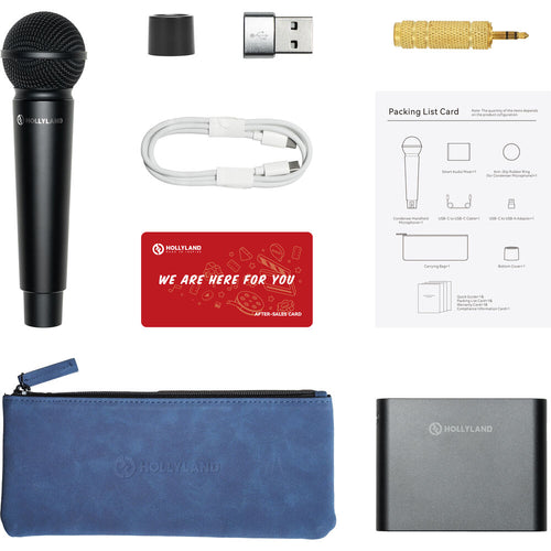 Hollyland MELO P1 Solo Wireless Handheld Microphone System (Space Grey)