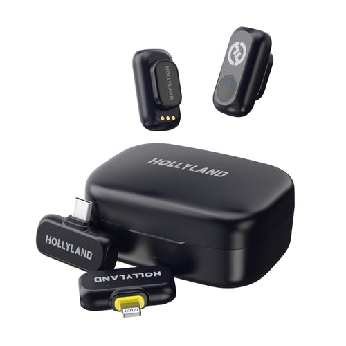 Hollyland Lark A1 Wireless Microphone Kit for Smartphones (Black)