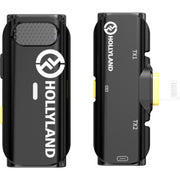 Hollyland Lark C1 SOLO Wireless Microphone System with Lightning Connector for iOS Devices (Black, 2.4 GHz)