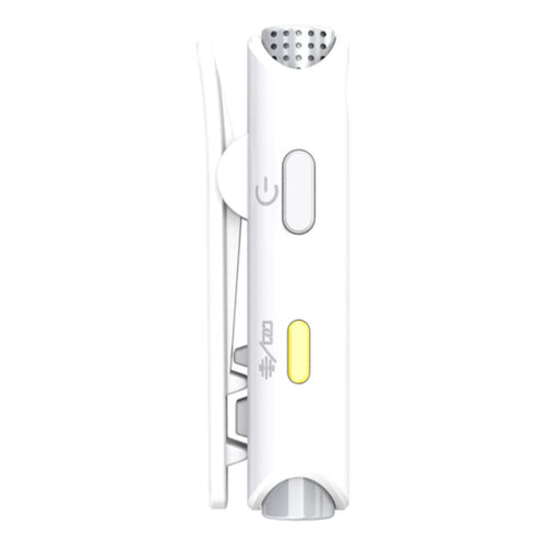 Hollyland Lark C1 DUO 2-Person Wireless Microphone System with Lightning Connector for iOS Devices (White, 2.4 GHz)