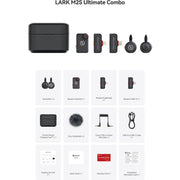 Hollyland Lark M2S Duo Wireless Microphone Ultimate Combo Kit (2 x TX + 3 x RX)