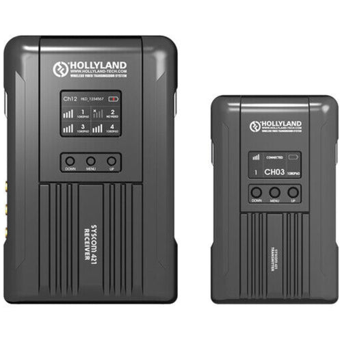 Hollyland Syscom 421 Wireless Video & Audio Transmission System - 2TX + 1RX