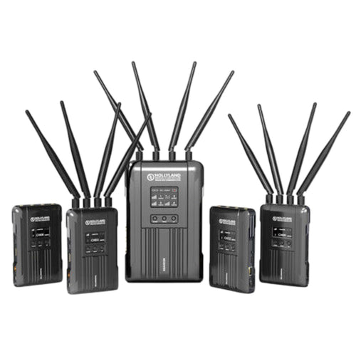 Hollyland Syscom 421 Wireless Video & Audio Transmission System - 4TX + 1RX