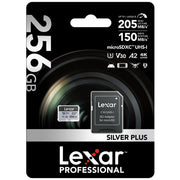 Lexar Professional Silver Plus 256GB microSDXC UHS-I Card