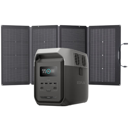 EcoFlow Delta 3 1500 with 1800W Total AC Output and Built in 1536Wh (128Ah@12V) Battery