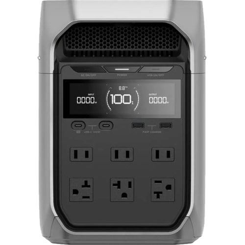 EcoFlow Delta 3 Plus Power Station with 1800W AC Output & Built in 1024Wh (85Ah@12V) Battery