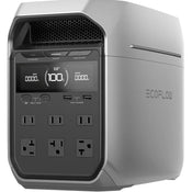 EcoFlow Delta 3 Plus Power Station with 1800W AC Output & Built in 1024Wh (85Ah@12V) Battery